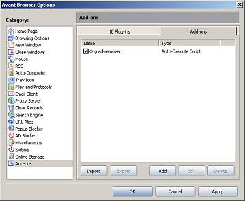 Enable tab